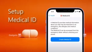 setup-medical-id in iphone